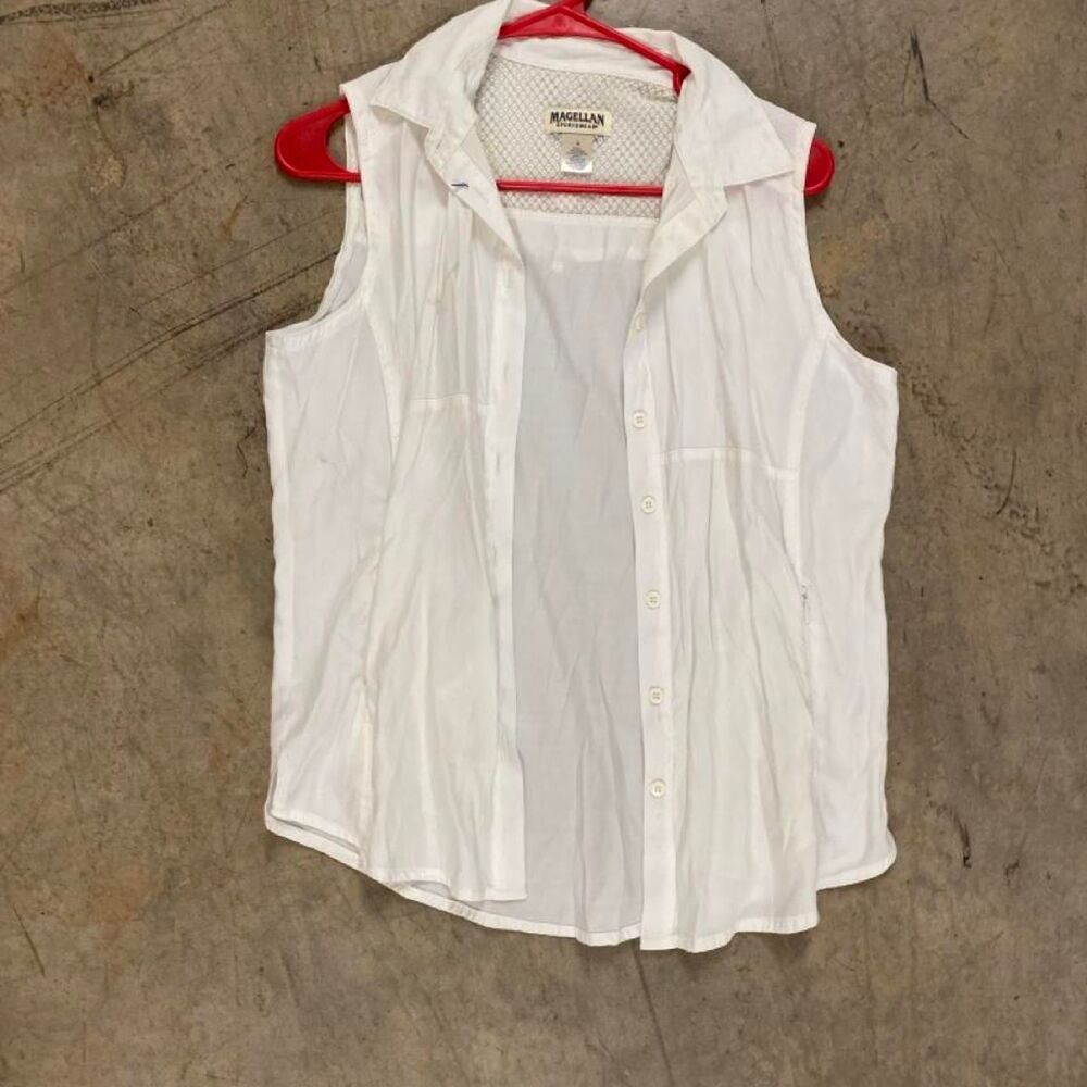 Magellan Women's White Blouse- Small